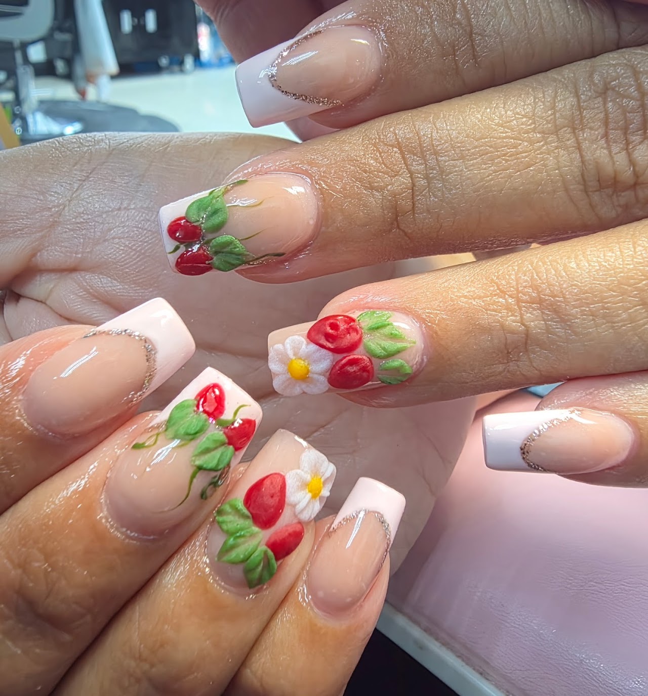 Nail art detail